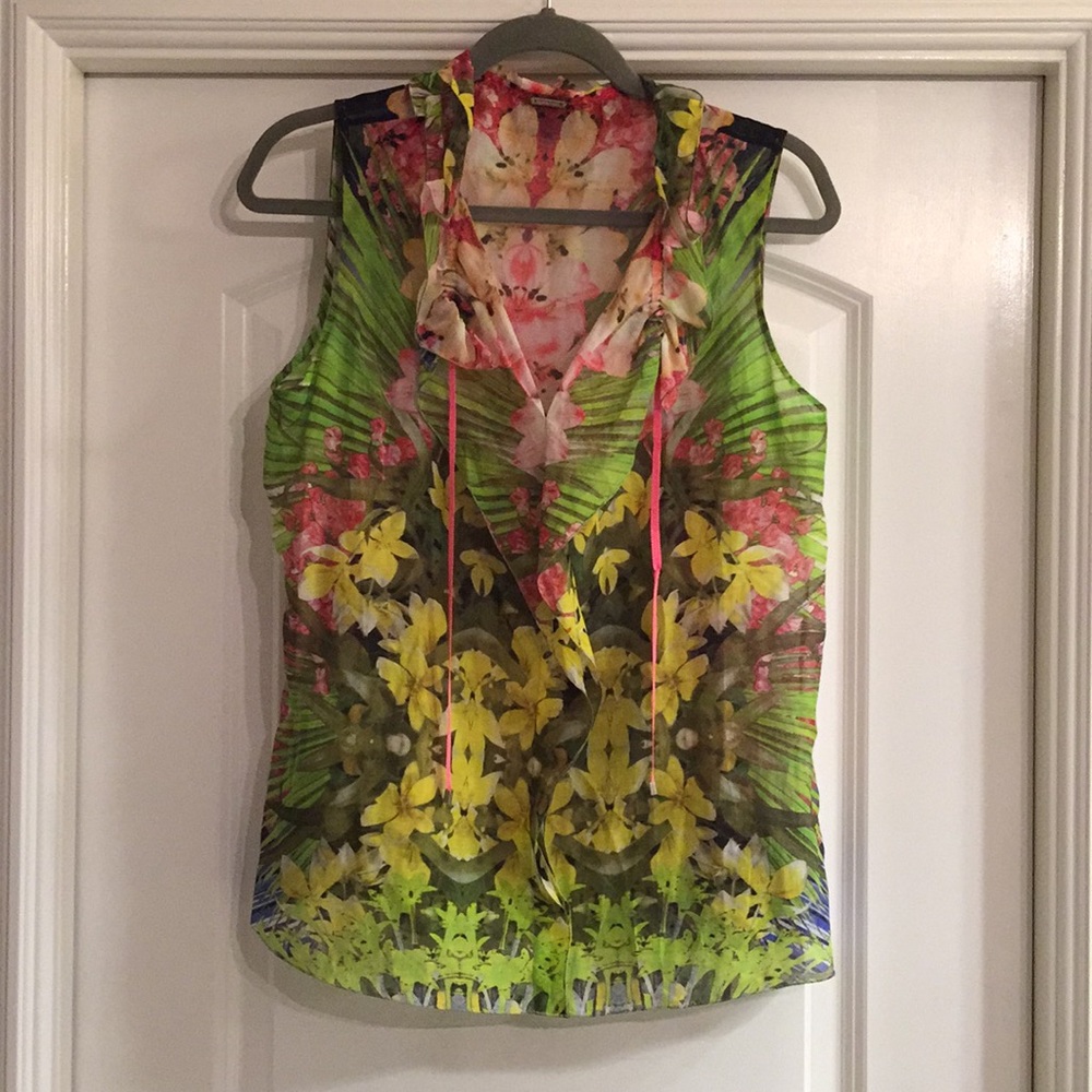 Elie Tahiti tank blouse